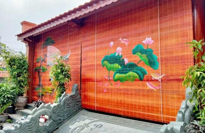 Rèm tranh phong thuỷ
