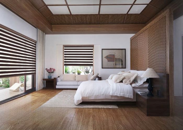 Những mẫu rèm cầu vồng phòng ngủ sang trọng, tuyệt đẹp