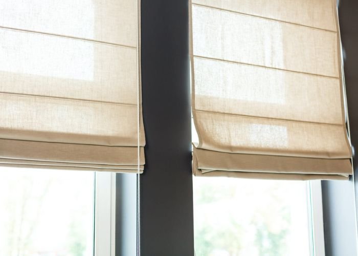 Rèm roman cửa sổ hiện đại