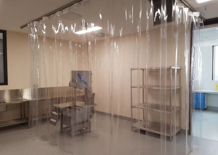 Mẫu rèm nhựa PVC có nhiều ưu điểm vượt trội