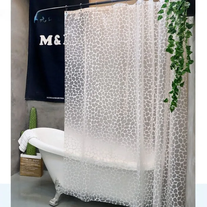 Các mẫu rèm nhà tắm hoa văn độc đáo